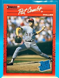 1990 Donruss - Rated Rookie Pat Combs #44 - Picture 1 of 10