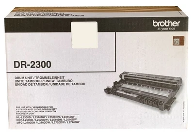 Genuine Brother DR-2300 DRUM Unit Black HL-L2300D L2340DW - Open Box - Image 1 of 4