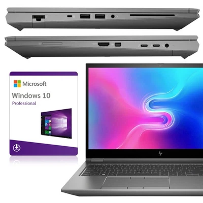 Portátil HP ZBook Fury 15 G7 I7-10850H 32GB 512GB SSD FHD Quadro T2000 Max-Q W11 - Immagine 1 di 4