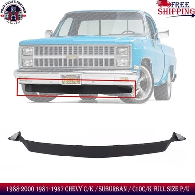 Nueva cenefa inferior delantera preparada para Chevy C/k/Suburban/C10 1981-1987 Foto 1 de 4