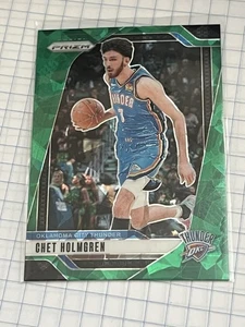 2024-25 Panini Prizm Green Ice Prizm Chet Holmgren #17 - Picture 1 of 1