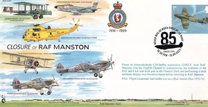 CC60 Closure of RAF Manston cover 85th Anni Battle of Britain 2025 pmk - 1 OFF - Bild 1 von 1