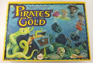 Vintage 1993 PIRATE'S GOLD Magnetic 3D High-Seas Adventure Board Game RARE! - Picture 1 of 17