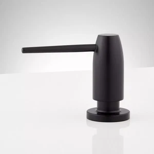 Signature Hardware SHSD1188XMB Contemporary Soap Dispenser MATTE BLACK - New - Picture 1 of 11
