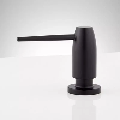 Signature Hardware SHSD1188XMB Contemporary Soap Dispenser MATTE BLACK - New - Image 1 of 4
