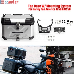 For '21-'24 Harley Pan America RA1250 Special RA1250S Top Case W/ Luggage Rack - Picture 1 of 12
