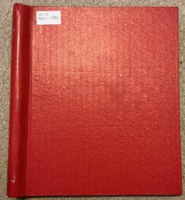 1840 - 1970 Álbum Windsor Hojas Sueltas Rojo De Lujo - Stanley Gibbons Vol 1 ref 3 Foto 1 de 4