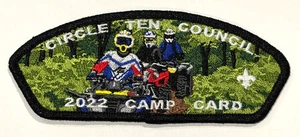 BOY SCOUT BSA CIRCLE TEN MIKANAKAWA OA 101 CAMP CARD STAFF 2022 CSP 300 MADE! - Picture 1 of 2