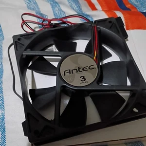 NEW Antec TriCool 120mm Computer PC Case FAN AT-12/SC 4-Pin 3-Speed Switch / BOX - Picture 1 of 5