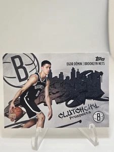 Egoe Demin 2025 Topps Flagship Basketball " CLUTCH CITY PROSPECTS " CC-8 (RC) - Bild 1 von 2