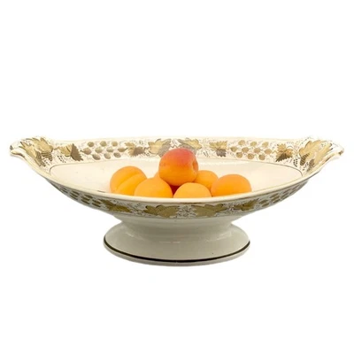 Antique Spode Creamware Comport, Fruiting Vines Pattern 2580, circa 1800-1810 - Image 1 of 4