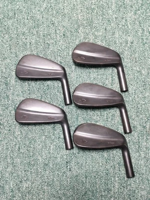 Cabeça de Ferro MIURA GIKEN TB-ZERO FORJADA PRETA 6~PW Conjunto de 5 - Imagem 1 de 4