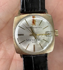 Girard Perregaux Michelob Beer Watch 28.5mm Manual Wind 10k Gold Filled | Swiss - Picture 1 of 2