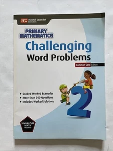 Challenging Word Problems (Common Core Ed.): Grade 2 By Yan Kow Cheong - Picture 1 of 8