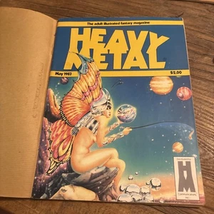 HEAVY METAL (MAY, 1983) *SOLID!*  CREPAX!  MANARA!  PEPE MORENO!  LOTS OF PICS! - Picture 1 of 3