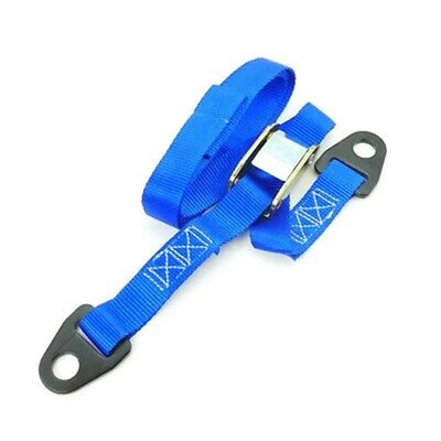 Front End Lowering Limiter Strap Blue Drag Race Motorcycle Sportbike 71-1280U - Image 1 of 3