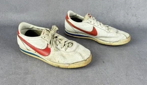 Vintage 1981 Nike Cortez Forrest Gump taglia 6 OG bianco rosso blu anni 80 810406PYT - Foto 1 di 6