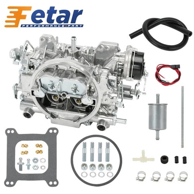 750 CFM For Holley Quickfuel Brawler Double Pumper Carburetor E-Choke 4 Barrel  - Изображение 1 из 4