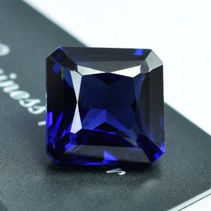 Piedras preciosas sueltas azules certificadas de zafiro de Ceilán impecable de 9,85 quilates - Imagen 1 de 4