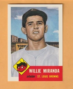 Willy Miranda St. Louis Browns 1991 Topps Archives '53 #278 - Imagen 1 de 2