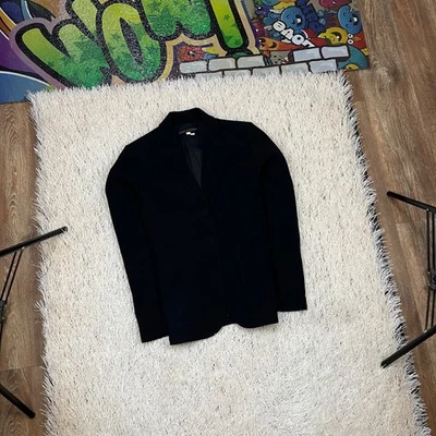 Chaqueta Blazer Louis Vuitton Uniformes Talla 32 Negra Mujer’s Dos Botones Cuello Foto 1 de 4