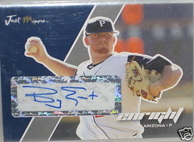 Barry Enright Auto Arizona Diamondbacks  Autograph # 10 /10 - Image 1 of 1