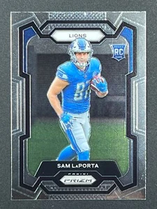 SAM LAPORTA RC 2023 Panini Prizm #332 Detroit Lions - Picture 1 of 2
