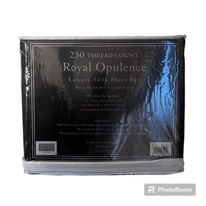Royal Opulence Twin Sheet 54" x 76" 100% Combed Cotton Bedsheet - Picture 1 of 12