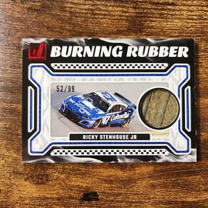 5-05-25 PWE-THICK . 2024 donruss nascar #brm-rsj ricky stenhouse jr red TIRE /99 - Picture 1 of 2