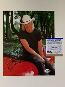 Alan Jackson Country Music Signed Autograph 8 x 10 Photo PSA DNA j2f1c - Picture 1 of 2