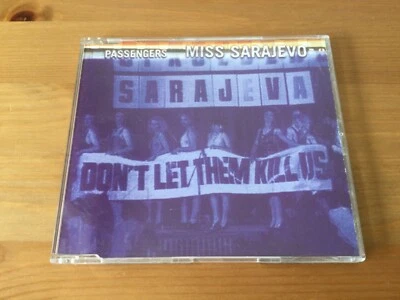 PASSENGERS "Miss Sarajevo" - 1995 Island Rec. CD Maxi Single - BRIAN ENO, BONO… - Bild 1 von 4