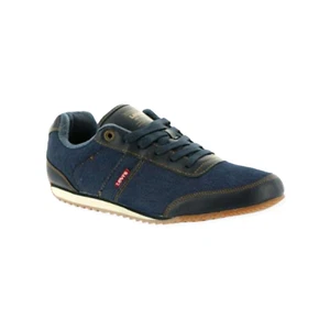 Levi's Men's GT Denim Low Top Fashion Sneaker Shoes Navy Size 8 - Picture 1 of 8