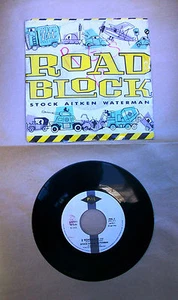 Stock Aitken Waterman  ‎– Roadblock [ PWL 3 // 7" italy 1987] - Picture 1 of 1