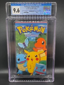 Pokemon Vol. 4 Poke-Friends Factory Sealed Graded VHS Tape CGC 9.6 Seal A+ - Picture 1 of 2