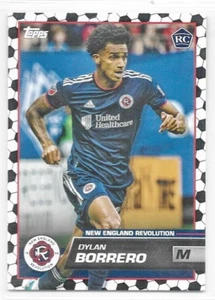 Dylan Borrero New England Revolution 2023 Topps MLS Soccer Tile Rookie #126 - Picture 1 of 1