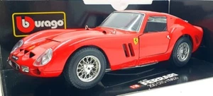 Burago 1/18 Scale Diecast 3011 - 1962 Ferrari 250 GTO - Red - Picture 1 of 5