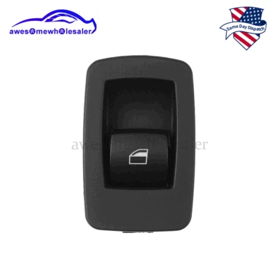 Interruptor de ventana eléctrica negro 61319113773 para BMW X3 2004-2010 lado del pasajero Foto 1 de 4