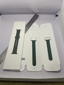 Genuine CLOVER Green Apple Watch Sport Band 45mm MISSING PARTS READ - Zdjęcie 1 z 4
