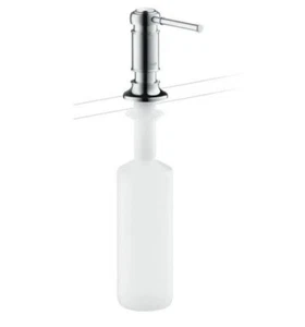 Axor 42018 Montreux Deck Mounted Soap Dispenser with 16 Oz Capacity - Picture 1 of 2