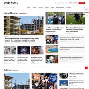 Automatic News Website Design with Free VPS Web Hosting and Installation - Picture 1 of 8