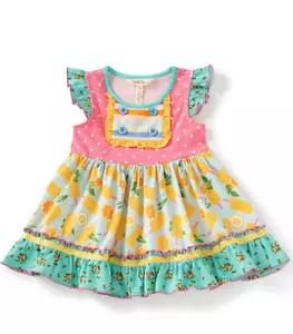 Túnica Top Matilda Jane Dulce Paletas Talla 10 12 Nueva En Bolso Niñas Limones Verano - Imagen 1 de 4