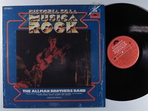 ALLMAN BROTHERS BAND Historia De La Musica Rock POLYDOR LP VG++/VG+ spain m