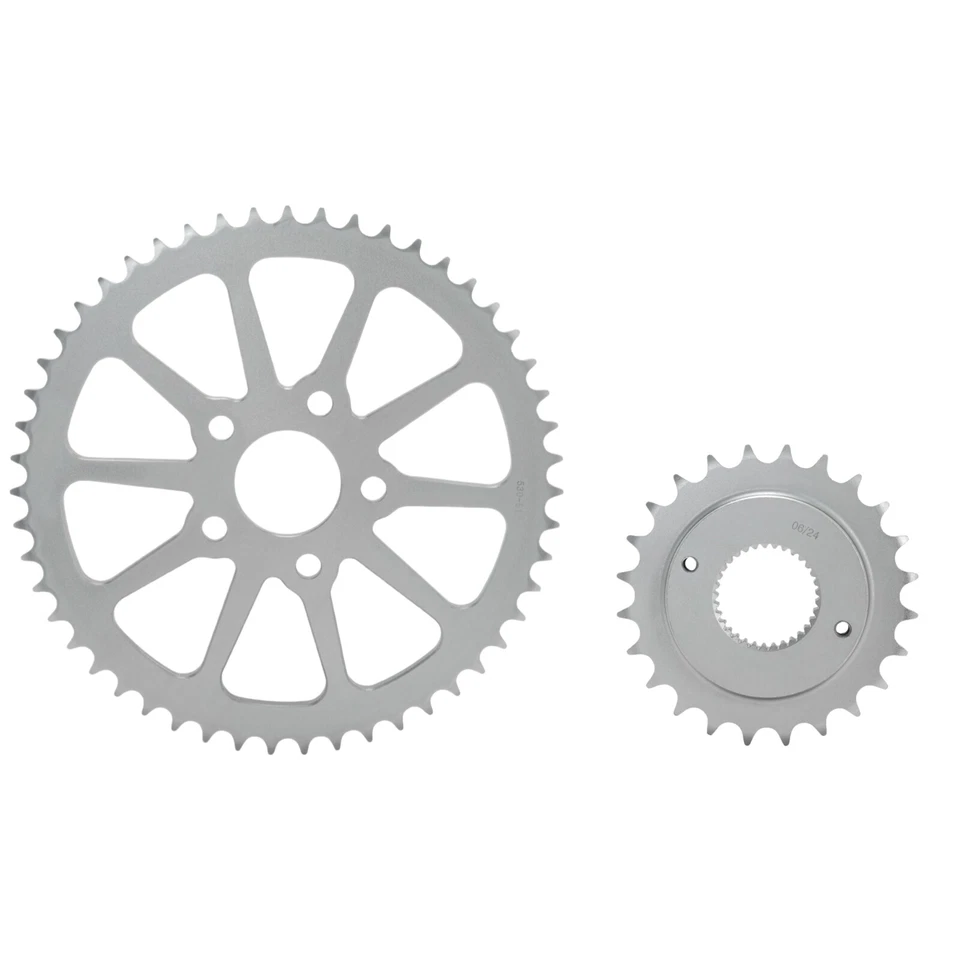 24T+51T Chain Sprocket Conversion Kit for Harley Softail Heritage Classic 89-99 Foto 1 de 4