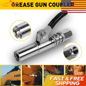 Grease Gun Coupler Quick Release Lock Injection Oil Nozzle 10000PSI 1/8???NPT - Picture 1 of 13
