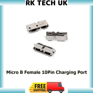 Micro USB 3.0 SMD Type B Female 10 Pin Socket Connector HD PC Repair Replacement - Picture 1 of 1