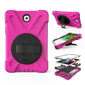 Armor Case for Samsung Tab A P200 T290,T860,T387,T380 Stand Rugged Hard Cover - Picture 1 of 20