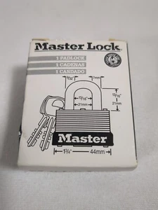 Master Lock 500KA Padlock w/Key And Box - Picture 1 of 5