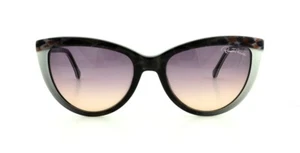 Roberto Cavalli ACHIRD RC787S RC 787S 05B Black Cat Eye Sunglasses 55-18-140 - Picture 1 of 4