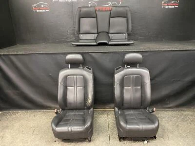 Jaguar XK 2007-2009 izquierda eléctrica derecha manual y asientos traseros cuero negro Foto 1 de 4