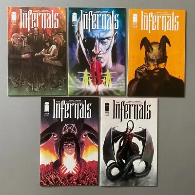 INFERNALS 1-5 1 2 3 4 5 COMPLETE SERIES (2024, IMAGE COMICS) - Image 1 of 4